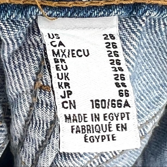 Forever 21 Women's Mid Rise Relaxed Fit Slim Leg Boyfriend Jeans - 26 - Picture 5 of 8